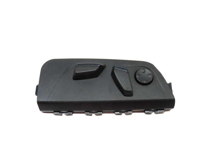 Thumbnail 4: 2013 BMW 328i SEDAN F30 FRONT RIGHT PASSENGER SEAT ADJUST SWITCH w/ LUMBAR BLACK