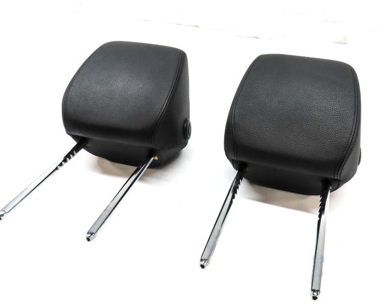 2013-2020 BMW 3 4 SERIES (F30 F32) FRONT LEFT & RIGHT SEAT HEADREST SET (BLACK)