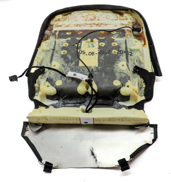 Thumbnail 7: 2013 BMW 328i SEDAN (F30) FRONT RIGHT LOWER HEATED STANDARD SEAT CUSHION (BLACK)