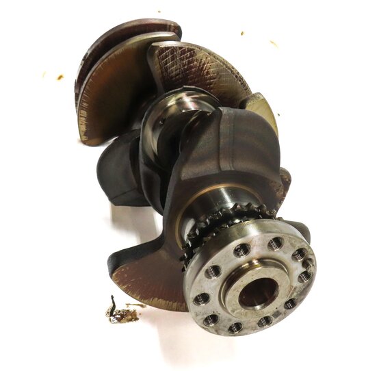 Thumbnail 4: 2015 AUDI A7 (C7 4G8) 3.0L SUPER CTUA ENGINE CRANKSHAFT CRANK SHAFT 06E105101AD