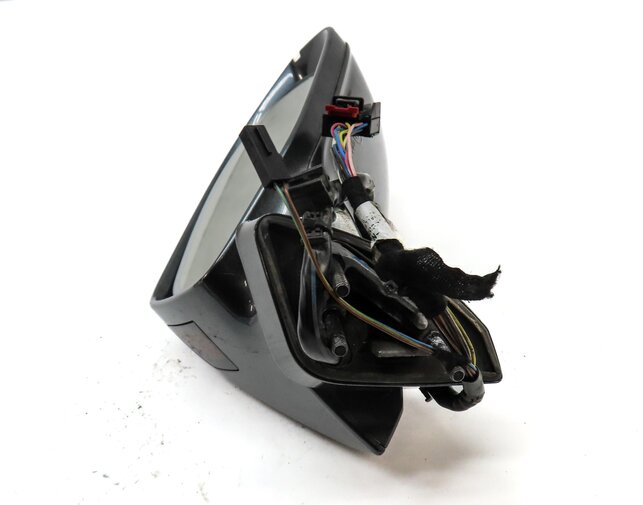Thumbnail 4: 12-17 AUDI A7 (C7 4G8) RIGHT P-FOLD BLIND SPOT MEMORY DOOR MIRROR (GRAY)