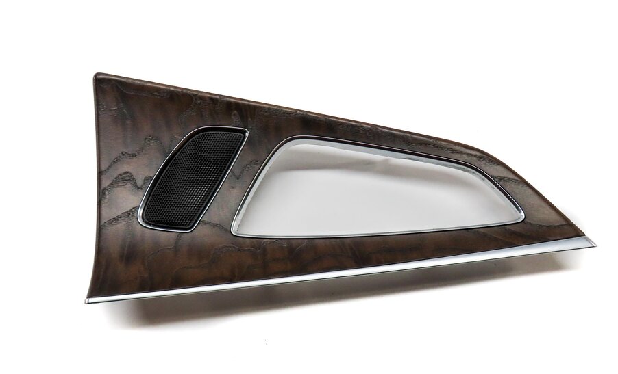 Thumbnail 20: 2015 AUDI A7 (C7 4G8) FRONT REAR DOOR DASH CONSOLE DECORATIVE WOOD TRIM SET 10