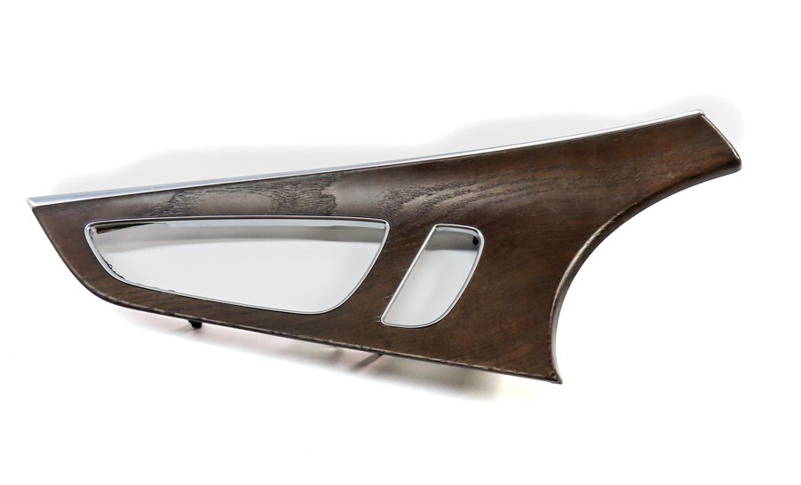 Thumbnail 4: 2015 AUDI A7 (C7 4G8) FRONT REAR DOOR DASH CONSOLE DECORATIVE WOOD TRIM SET 10