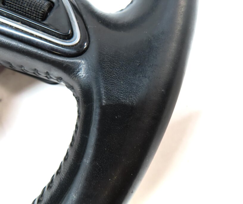 Thumbnail 6: 13-15 AUDI A7 S7 (C7) 3 SPOKE SPORT STEERING WHEEL w/ SWITCHES & SHIFT PADDLES