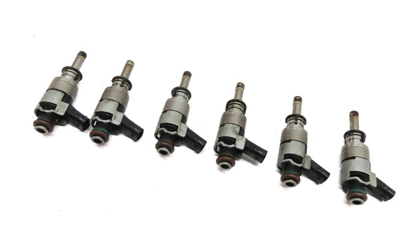2011-2015 AUDI A6 A7 A8 Q5 Q7 S4 S5 (C7 D4 4L B8 8R 8T) 3.0L FUEL INJECTOR SET 6