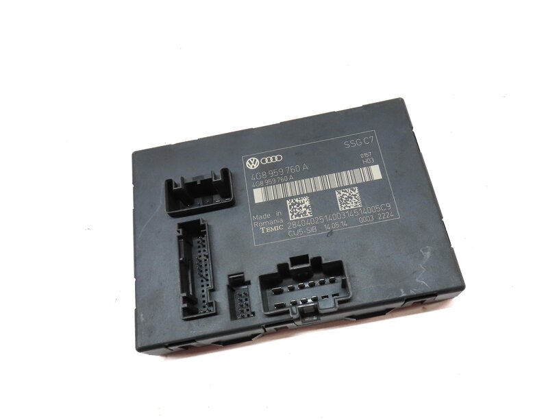 Thumbnail 3: 2015 AUDI A7 (C7 4G8) FRONT LEFT DRIVER SEAT CONTROL MODULE 4G8959760A