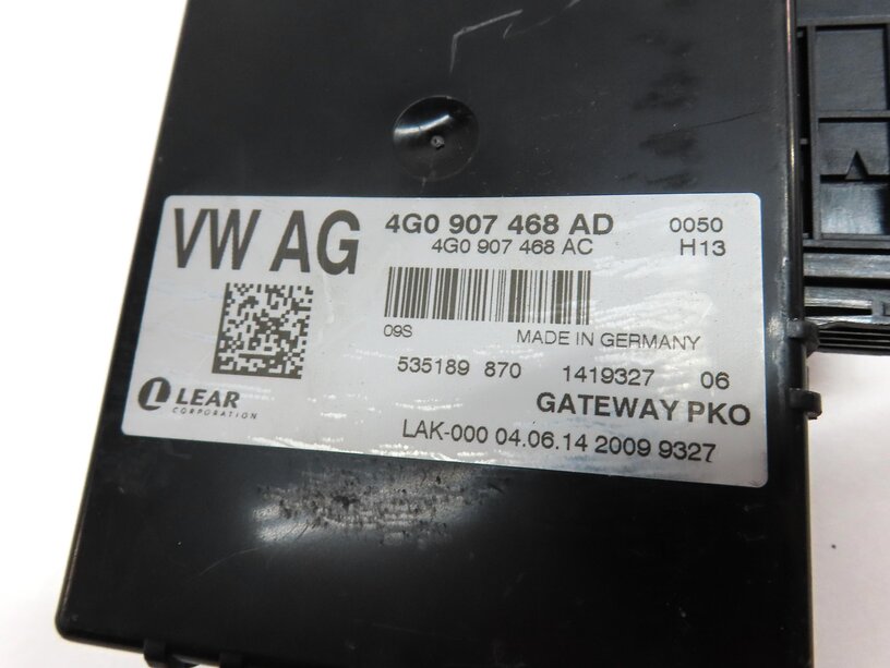 Thumbnail 4: 2015 AUDI A7 (C7 4G8) GATEWAY CONTROL MODULE 4G0907468