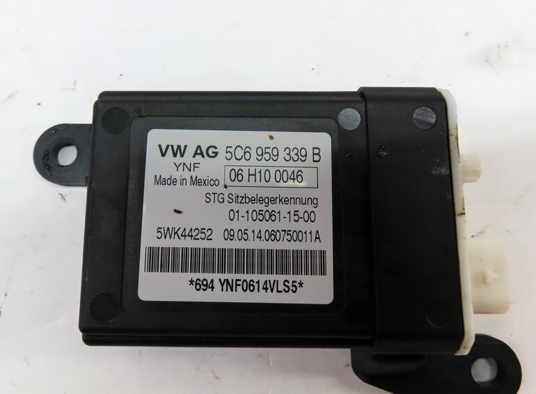 Thumbnail 4: 2015 AUDI A7 (C7 4G8) FRONT RIGHT PASSENGER SEAT CONTROL MODULE 5C6959339B