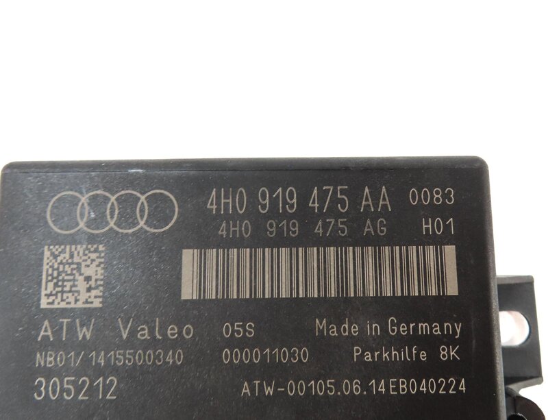 Thumbnail 4: 2012-2015 AUDI A6 S6 A7 S7 RS7 (C7 4G8) PDC PARK DISTANCE SENSOR CONTROL MODULE