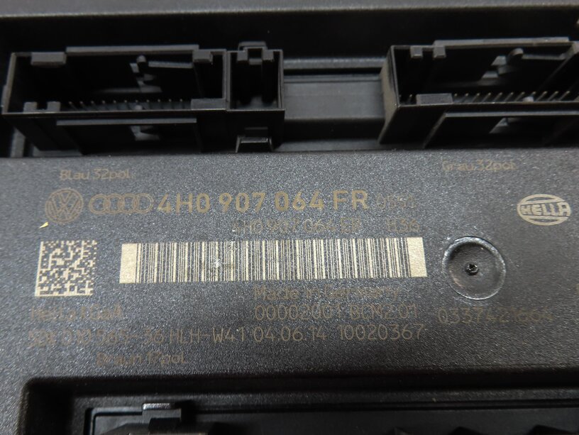 Thumbnail 2: 2015 AUDI A7 (C7 4G8) COMFORT BODY CONTROL MODULE BCM 4H0907064FR