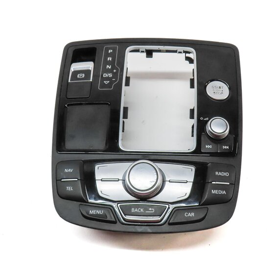 Thumbnail 2: 2015 AUDI A7 C7 4G8 CONSOLE MMI MULTIMEDIA CONTROL KNOB SWITCH BUTTON TRIM PANEL