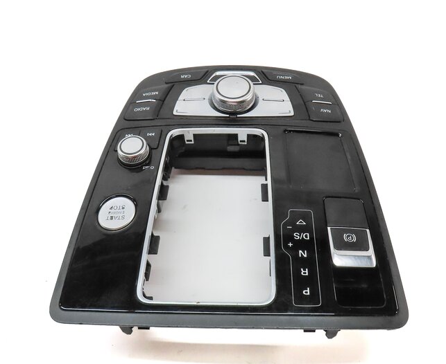 Thumbnail 4: 2015 AUDI A7 C7 4G8 CONSOLE MMI MULTIMEDIA CONTROL KNOB SWITCH BUTTON TRIM PANEL