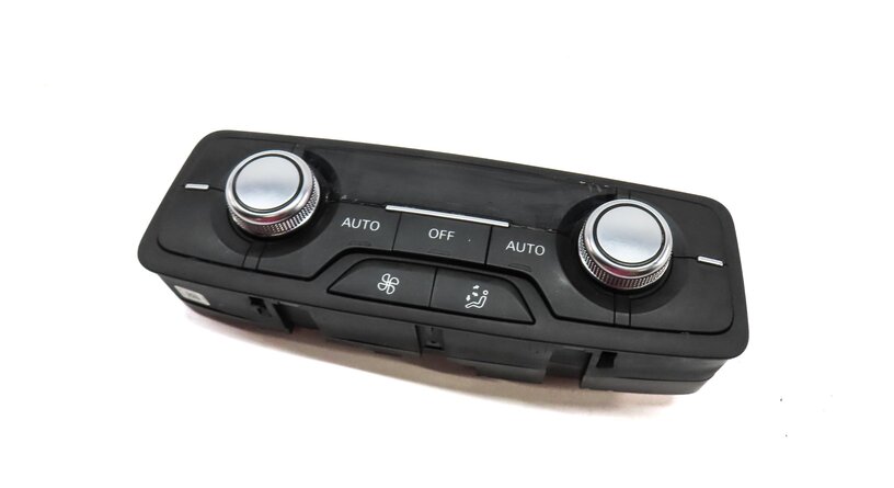 14-17 AUDI A7 S7 RS7 C7 REAR A/C HEATER CLIMATE CONTROL PANEL (w/o SEAT HEATER)