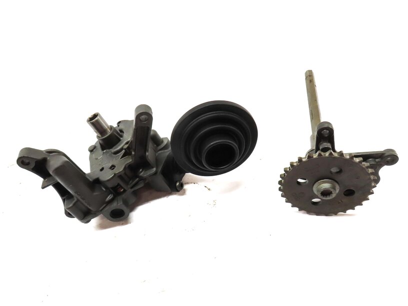 Thumbnail 3: 2015 AUDI A7 (C7 4G8) 3.0L SUPER CTUA ENGINE OIL PUMP w/ PICKUP TUBE 06E115105