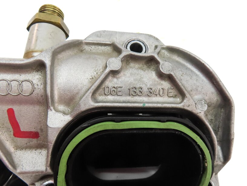 Thumbnail 8: 12-17 AUDI A6 A7 Q5 S5 SQ5 (C7 4G8 B8 8T 8R) LEFT INTAKE MANIFOLD DIFFUSER RAIL