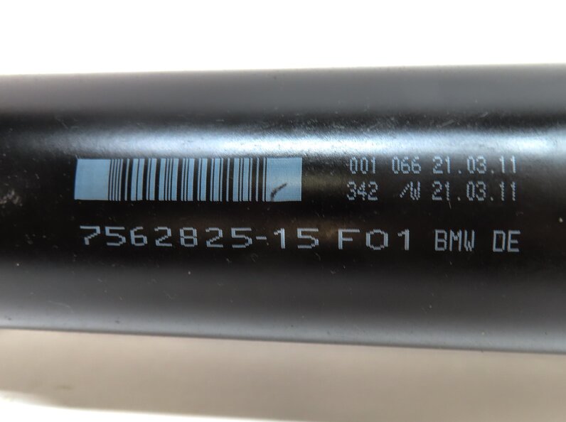 Thumbnail 5: 2009-2012 BMW 550iGT 750i SWB (F01 F07) RWD AUTO REAR DRIVE LINE PROPELLER SHAFT