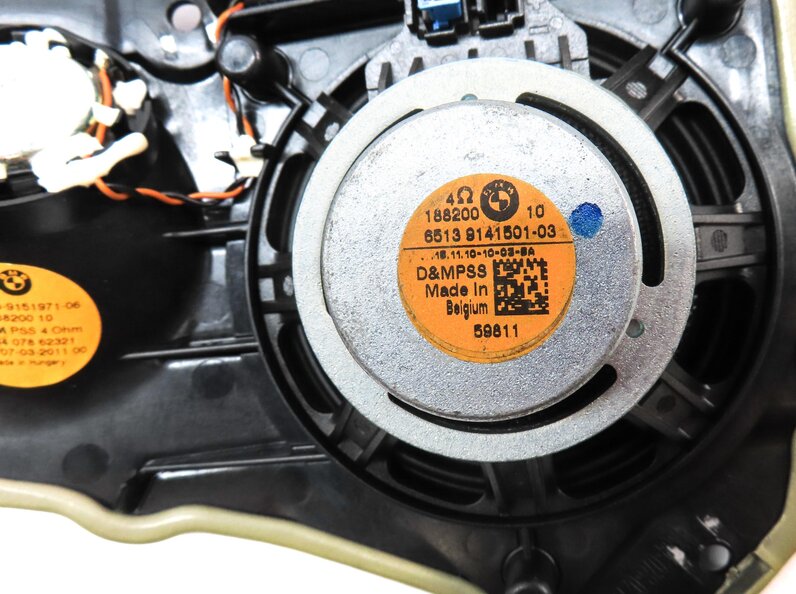 Thumbnail 14: 2012 BMW 750i (F01) FRONT REAR LEFT RIGHT WOOFER MIDRANGE TWEETER SPEAKER SET 13