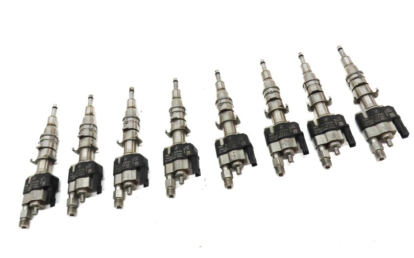 Thumbnail 3: 08-16 BMW 3 5 7 X5 X6 Z4 3.0L N54 4.4L N63 FUEL INJECTOR SET/8 (ALL INDEX 12)