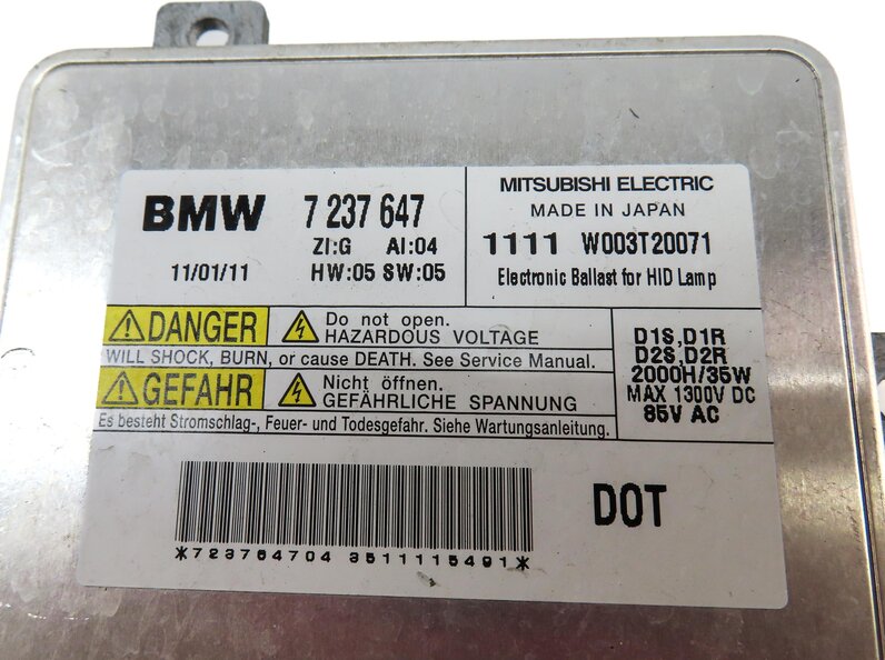 Thumbnail 4: 09-17 BMW 328i 335i 535i 550i 740i 750i M5 X1 Z4 - HID XENON HEADLIGHT BALLAST
