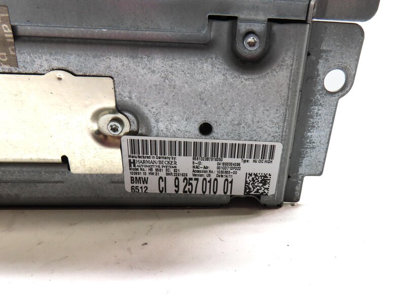 Thumbnail 4: 10-12 BMW 528i 535i 550i 750i 760i (F01 F10) STEREO CD GPS NAVIGATION RECEIVER