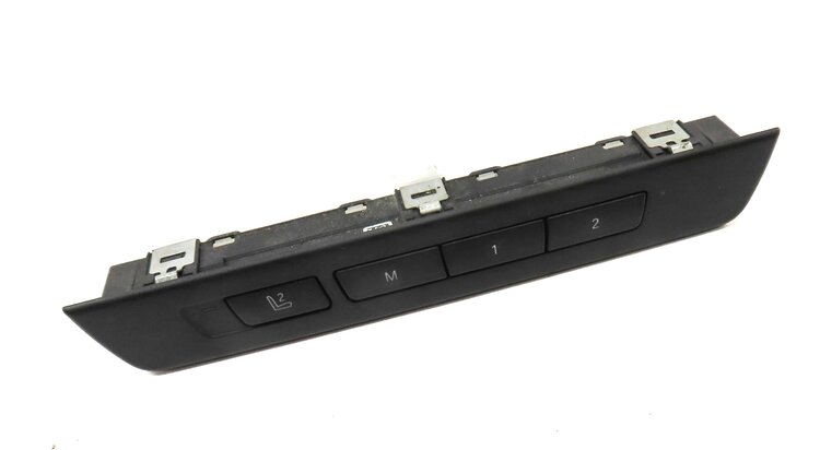 Thumbnail 3: 09-15 BMW 740i 750i 760i B7 (F01) LEFT DRIVER MEMORY SEAT POSITION SWITCH BUTTON