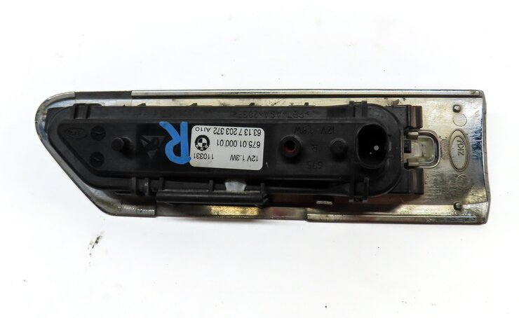 Thumbnail 5: 09-12 BMW 740i 750i 760i (F01) RIGHT FRONT FENDER TURN SIGNAL MARKER LIGHT LAMP