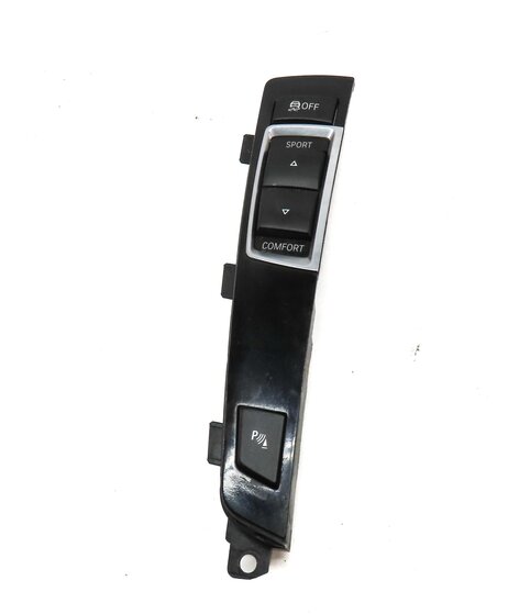 Thumbnail 2: 2012 BMW 750i (F01) TRACTION CONTROL SWITCH BUTTON PANEL 61319201483