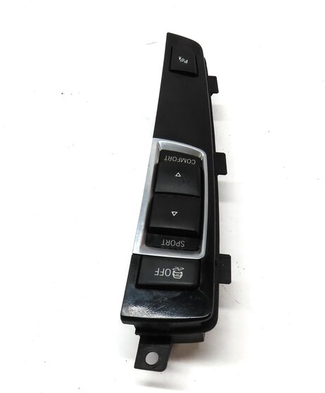 Thumbnail 4: 2012 BMW 750i (F01) TRACTION CONTROL SWITCH BUTTON PANEL 61319201483