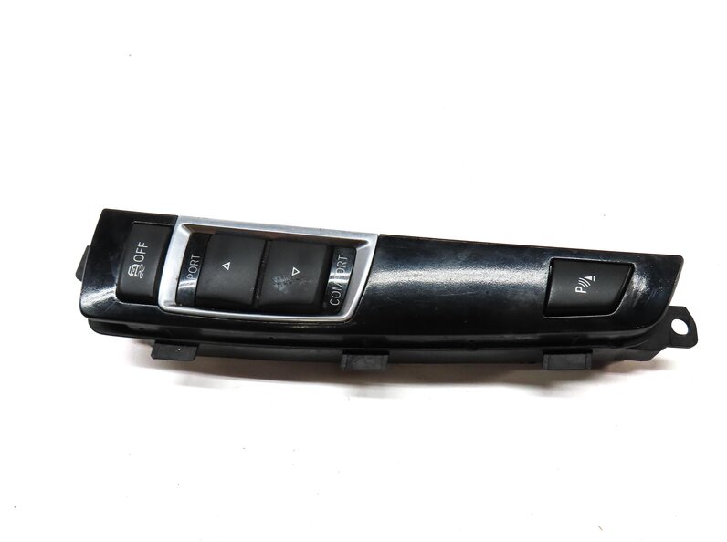 Thumbnail 5: 2012 BMW 750i (F01) TRACTION CONTROL SWITCH BUTTON PANEL 61319201483