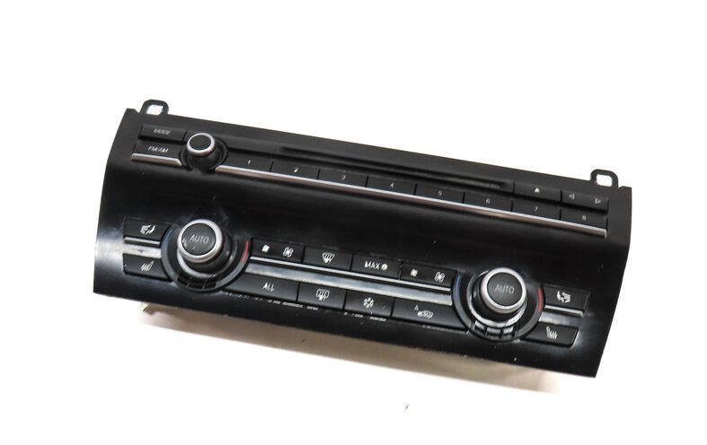 09-13 BMW 535iGT 550GT (F01 F02 F04 F07) FRONT TEMPERATURE CLIMATE CONTROL PANEL