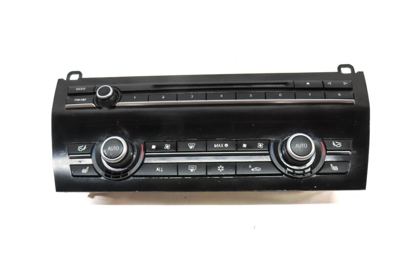Thumbnail 2: 09-13 BMW 535iGT 550GT (F01 F02 F04 F07) FRONT TEMPERATURE CLIMATE CONTROL PANEL