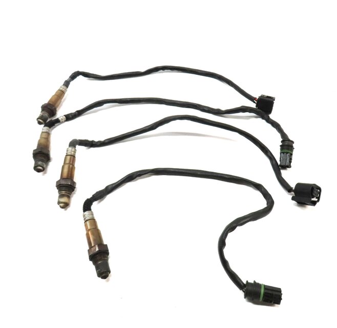 Thumbnail 2: 2012 BMW 750i (F01) 4.4L TURBO N63 ENGINE PRE POST CAT O2 OXYGEN SENSOR 4