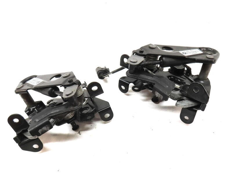 Thumbnail 3: 2012 BMW 750i (F01) FRONT HOOD LEFT & RIGHT ELECTRIC LATCH SET 2 7206453 7183762