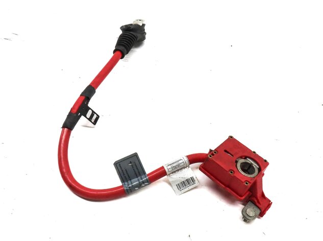 Thumbnail 2: 2012 BMW 750i (F01) POSITIVE BATTERY CABLE w/ SAFETY BLOWOUT FUSE 61129217033