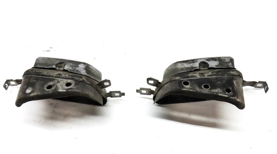 Thumbnail 4: 09-12 BMW 750i (F01) 4.4L N63 ENGINE REAR LEFT & RIGHT EXHAUST MUFFLER TIP SET-2
