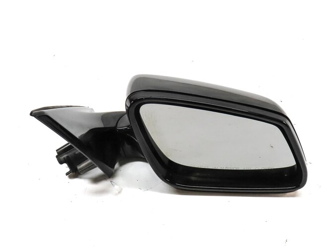 Thumbnail 2: 2009-2012 BMW 740i 750i 760i (F01) RIGHT P-FOLD DIM HEAT MEM DOOR MIRROR (BLACK)