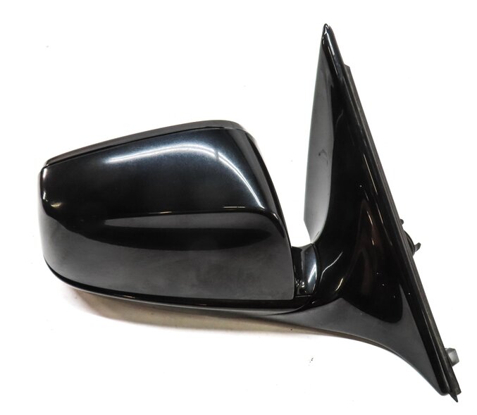 Thumbnail 5: 2009-2012 BMW 740i 750i 760i (F01) RIGHT P-FOLD DIM HEAT MEM DOOR MIRROR (BLACK)