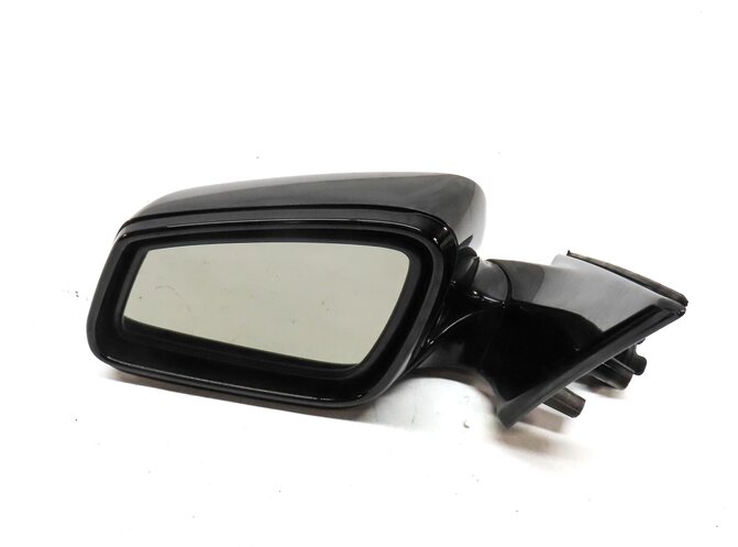 2009-2012 BMW 740i 750i 760i (F01) LEFT P-FOLD DIM HEAT MEM DOOR MIRROR (BLACK)
