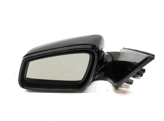 Thumbnail 2: 2009-2012 BMW 740i 750i 760i (F01) LEFT P-FOLD DIM HEAT MEM DOOR MIRROR (BLACK)