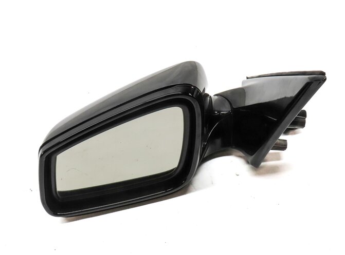 Thumbnail 3: 2009-2012 BMW 740i 750i 760i (F01) LEFT P-FOLD DIM HEAT MEM DOOR MIRROR (BLACK)