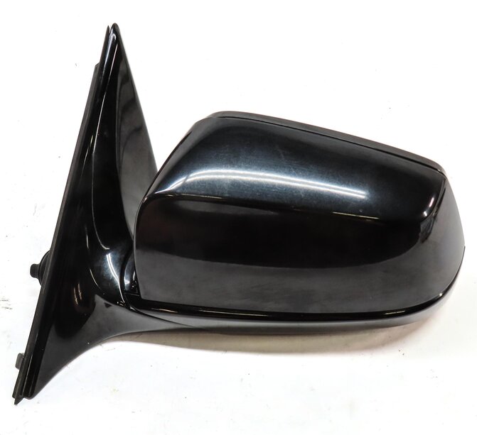 Thumbnail 5: 2009-2012 BMW 740i 750i 760i (F01) LEFT P-FOLD DIM HEAT MEM DOOR MIRROR (BLACK)