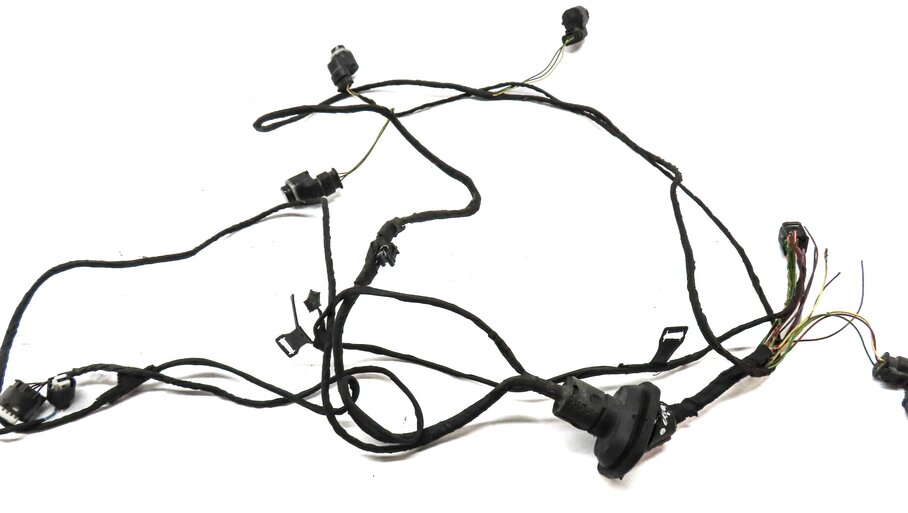 Thumbnail 4: 2012 BMW 750i F01 REAR PARK ASSIST PDC SENSOR SET4 (BLACK) & WIRE WIRING HARNESS