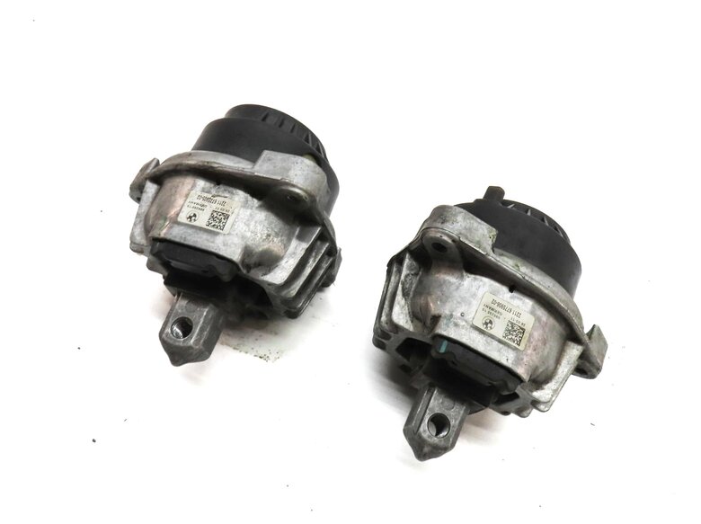 2012 BMW 750i (F01) 4.4L TURBO N63 LEFT & RIGHT ENGINE MOTOR MOUNT SET 2