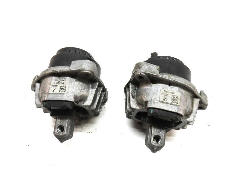 Thumbnail 2: 2012 BMW 750i (F01) 4.4L TURBO N63 LEFT & RIGHT ENGINE MOTOR MOUNT SET 2