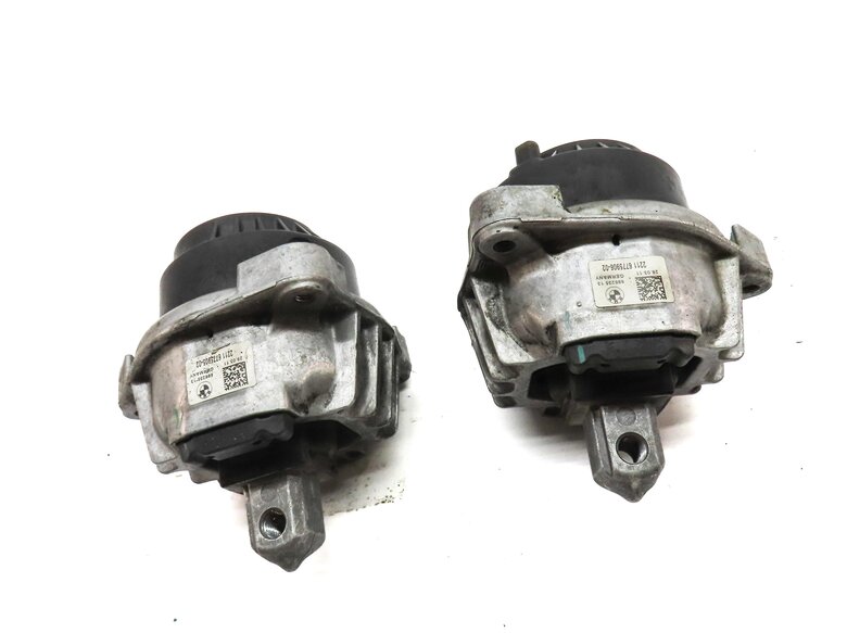 Thumbnail 3: 2012 BMW 750i (F01) 4.4L TURBO N63 LEFT & RIGHT ENGINE MOTOR MOUNT SET 2
