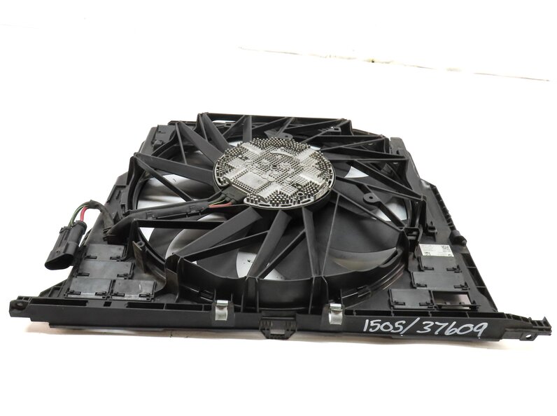 Thumbnail 6: 10-18 BMW 550i 550iGT 650i 750i (F01 F06 F10) 850w RADIATOR COOLING FAN & SHROUD