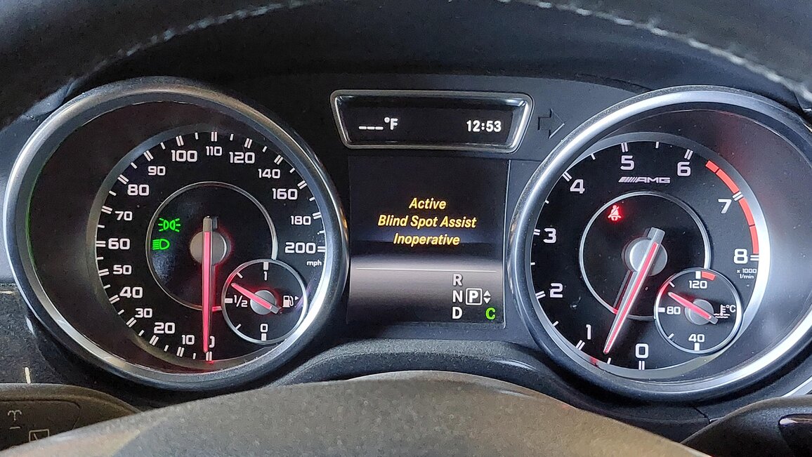 Thumbnail 2: 15 MERCEDES ML63 GL63 W166 X166 AMG SPEEDOMETER INSTRUMENT GUAGE CLUSTER (125k)