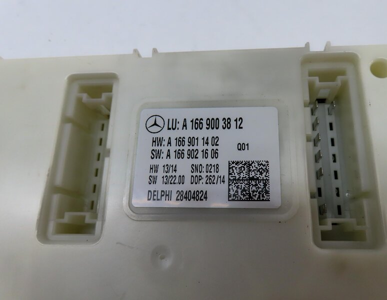 Thumbnail 4: 2015 MERCEDES ML63 AMG (W166) REAR SIGNAL ACQUISITION MODULE SAM 1669003812