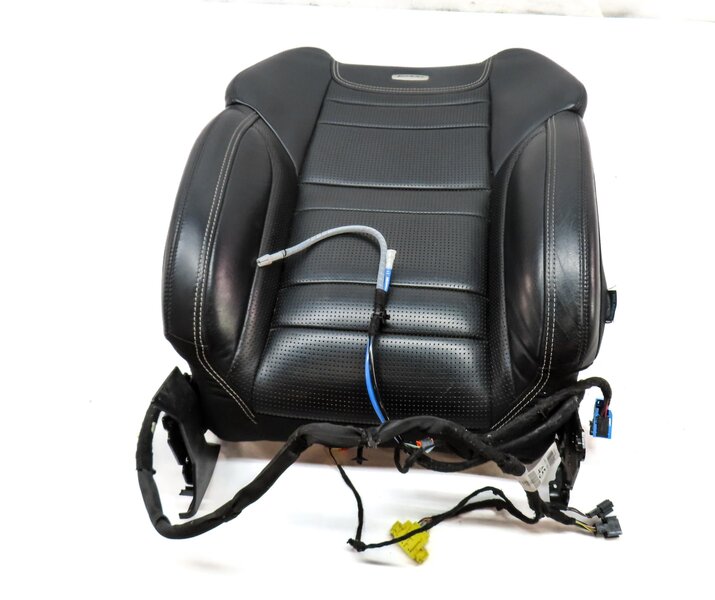 Thumbnail 2: 2015 ML63 AMG (W166) FRONT LEFT UPPER SPORT SEAT CUSHION HEAT COOL MASSAGE BLACK