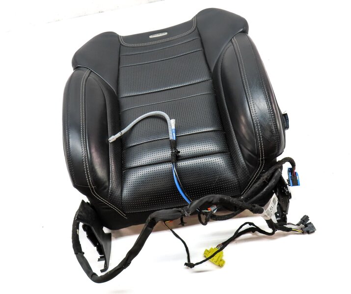 Thumbnail 3: 2015 ML63 AMG (W166) FRONT LEFT UPPER SPORT SEAT CUSHION HEAT COOL MASSAGE BLACK
